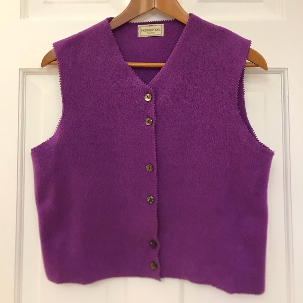 Henri Bendel Fleece Vest